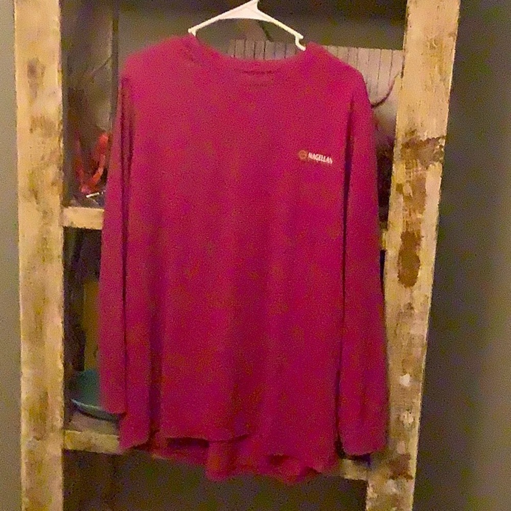 Color:pink brand:Magellan size:1x.    (Boyfriend fit)